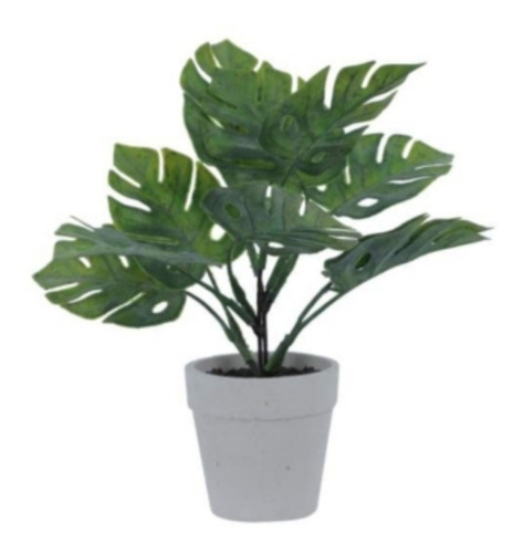 Planta Artificiial Con Macetero 25cm