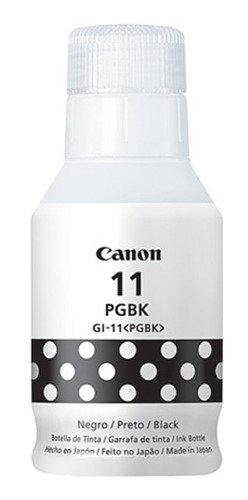 Botella De Tinta Canon Gi-11 Negro 4525c001aa 135ml