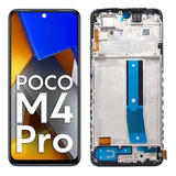 Tela Lcd Com Moldura Compatível Com Poco M4 Pro 4g Tft