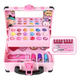 Caja De Cosméticos De Maquillaje Para Niños Princess Makeup 