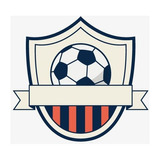 Figura De Coroplast De Escudo De Futbol Personalizado 70x70
