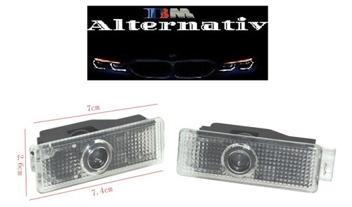 Plafn D Puerta Proyector Led Fantasma Bienvenida Bmw Logo M Foto 5