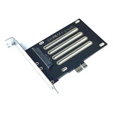 Adaptador De Tarjeta Sff-8639 U.2 U.3 A Pcie 3.0 4.0 X1 Mot