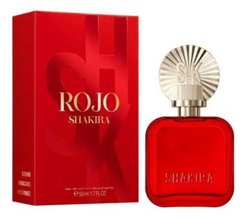 Perfume Shakira Rojo Eau De Parfum X 80 Ml Original