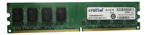 Memoria Ram Crucial 2gb Ct25664aa800.m16fj2 Ddr2 240pin