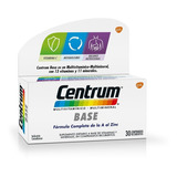 Suplemento En Comprimidos Centrum  Multivitamino Multimineral Cmp X 30 Vitaminas