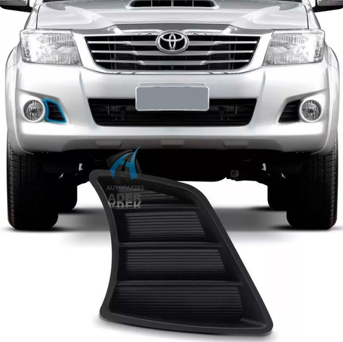 Grilla Toyota Hilux 2012 A 2015 Tapa Paragolpe