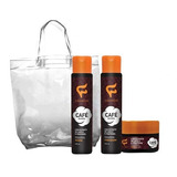 6 Kit Fashion Atacado Café Bomba + Necessaire 24 Itens