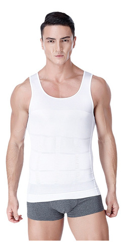 2 Piezas Playeras Con Faja Para Hombre Blanco Negro Tank Top