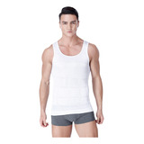 2 Piezas Playeras Con Faja Para Hombre Blanco Negro Tank Top