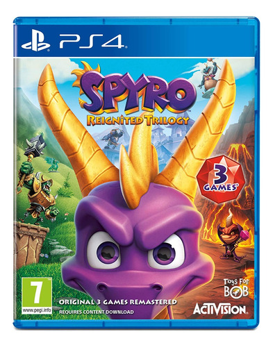 Spyro Reignited Trilogy - Ps4 Midia Fisica Original
