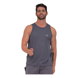 Regata Masculina Slim Academia Moda Tecnologia Dry Fit