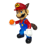 Figura Juguete Super Mario Bros Mapache