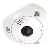 Camara Fisheye Ip 6 Megapixel Exterior 15m Ir Con Microfono