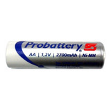 Pilas Recargables Probattery Aa 2700 Mah. Blister X2