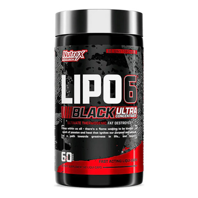 Nutrex Research Lipo 6 Black Ultra Concentrate 60 Capsules Sabor Sin sabor | Meses sin interés