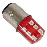 Foco Calavera 2/3w 12v Rojo Led (stop Estrobo)