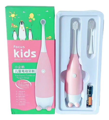 Bonito Cepillo De Dientes Eléctrico Infantil De Cerdas