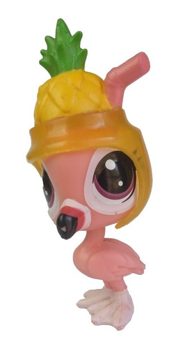 Ave Flamingo Piña - Littlest Pet Shop Lps Hasbro 2007