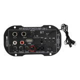 5 Placa Amplificador Bluetooth 12v Mono Estéreo De Doble