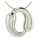 Collar De Diamantes Naturales Y Certificados Diamondere En O