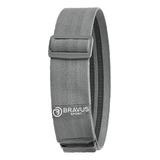 Hip Mini Band Super Forte Cinza Ajustável Premium Bravus