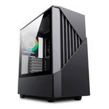 Gabinete Munfrost Panda Pro Negro/gris Argb Sync Cristal