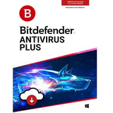 Antivirus Plus Bitdefender Esd, 1 Usuario 1 Año Para Windows