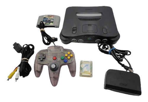 Nintendo 64 1 Control Juego Y Memoria Original N64