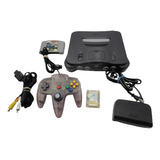 Nintendo 64 1 Control Juego Y Memoria Original N64