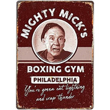 New Vintage Mick39s Gym Boxing Art Bar Cafe Home Decor ...