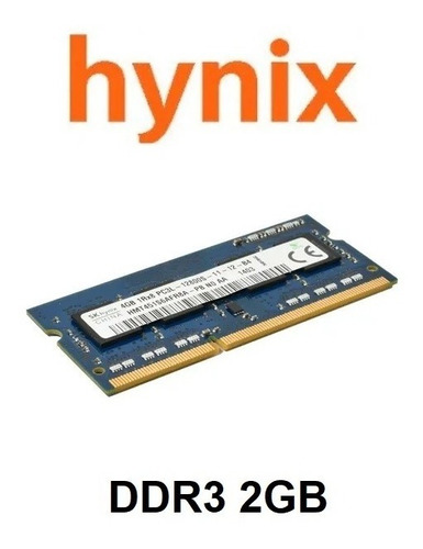 Memoria 2gb Ddr3 Pc3-8500s 1066mhz Para Portátil Ddr3 Hynix