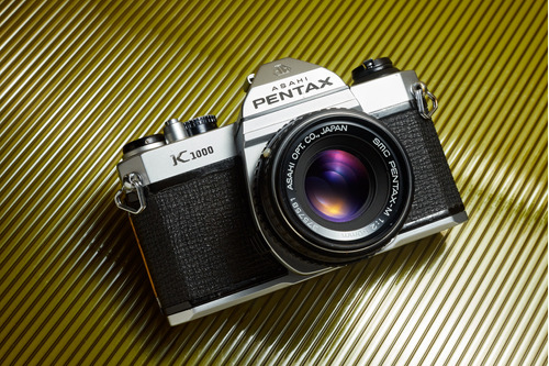 Pentax K 1000 + Pentax-m 50mm F/2