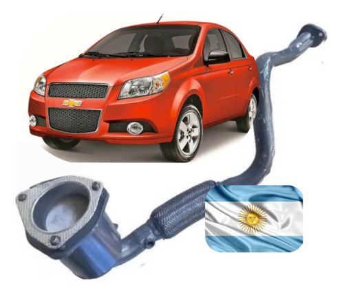 Catalizador Nuevo Chevrolet Aveo + Flexible Tubosil Dc-10085