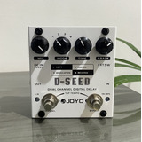 Pedal De Efeito Joyo D-seed Delay Digital Branco