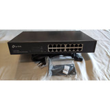 Switch Tp-link Tl-sg1016de 16 Port Gigabit Rack 19 