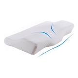 Almohada Ergonomica Viscoelastica 03-dm0032 Color Blanco