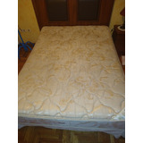 Conjunto Somier Simmons Beautyrest 100 Resortes Solo Seña 