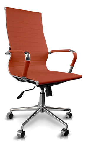 1 Cadeira Presidente Giratória Esteirinha Charles Eames