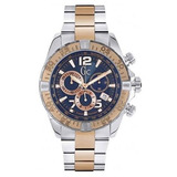 Reloj Guess Para Hombre Y02002g7 En Dos Tonos Brazalete Y