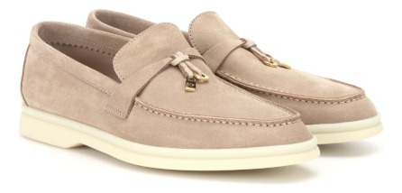 Mocasín Loro Piana Summer Charms Walk Ante Para Hombre