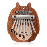 8 Key Kalimba Mini Portátil Polegar Piano Percussão