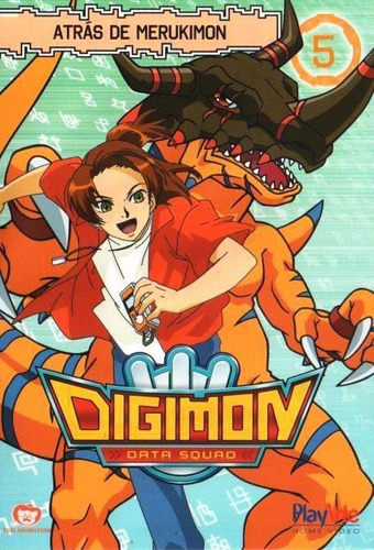 Dvd Digimon Volume 5 Atrás De Merukimon