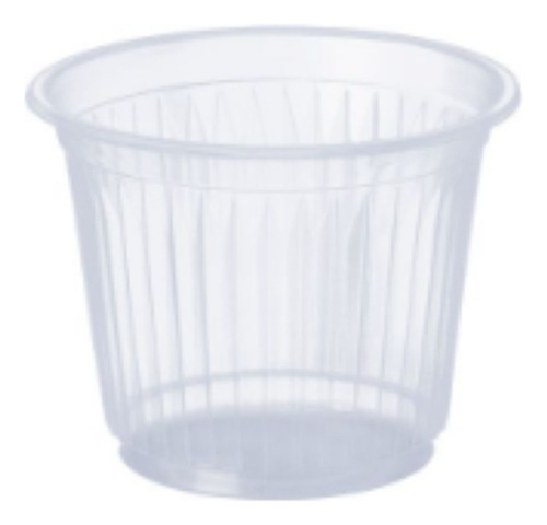 Vaso Descartable Plastico Transparente 50cc Pack X100u