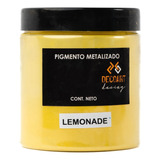 Pigmento Metalizado Amarillo Decoart Para Resina Epoxi 50g