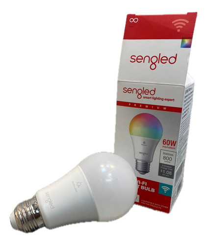 Sengled Smart Lighting Expert/60w/wi-fi/asistants/800lumens 