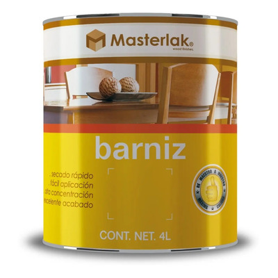 Barniz Entintable Color Caoba 4 Lt Acuario Mm95440 | MercadoLibre