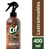 Cif Ultra Brillo Lustramuebles Anti Polvo Spray 400ml