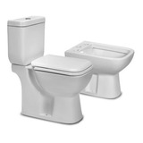 Inodoro Deposito Dual Bidet Tapa Piazza Amalfi Sanitarios 