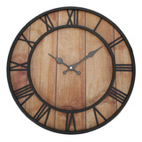 Reloj De Pared Vintage De Hierro Forjado Para Decoración Del